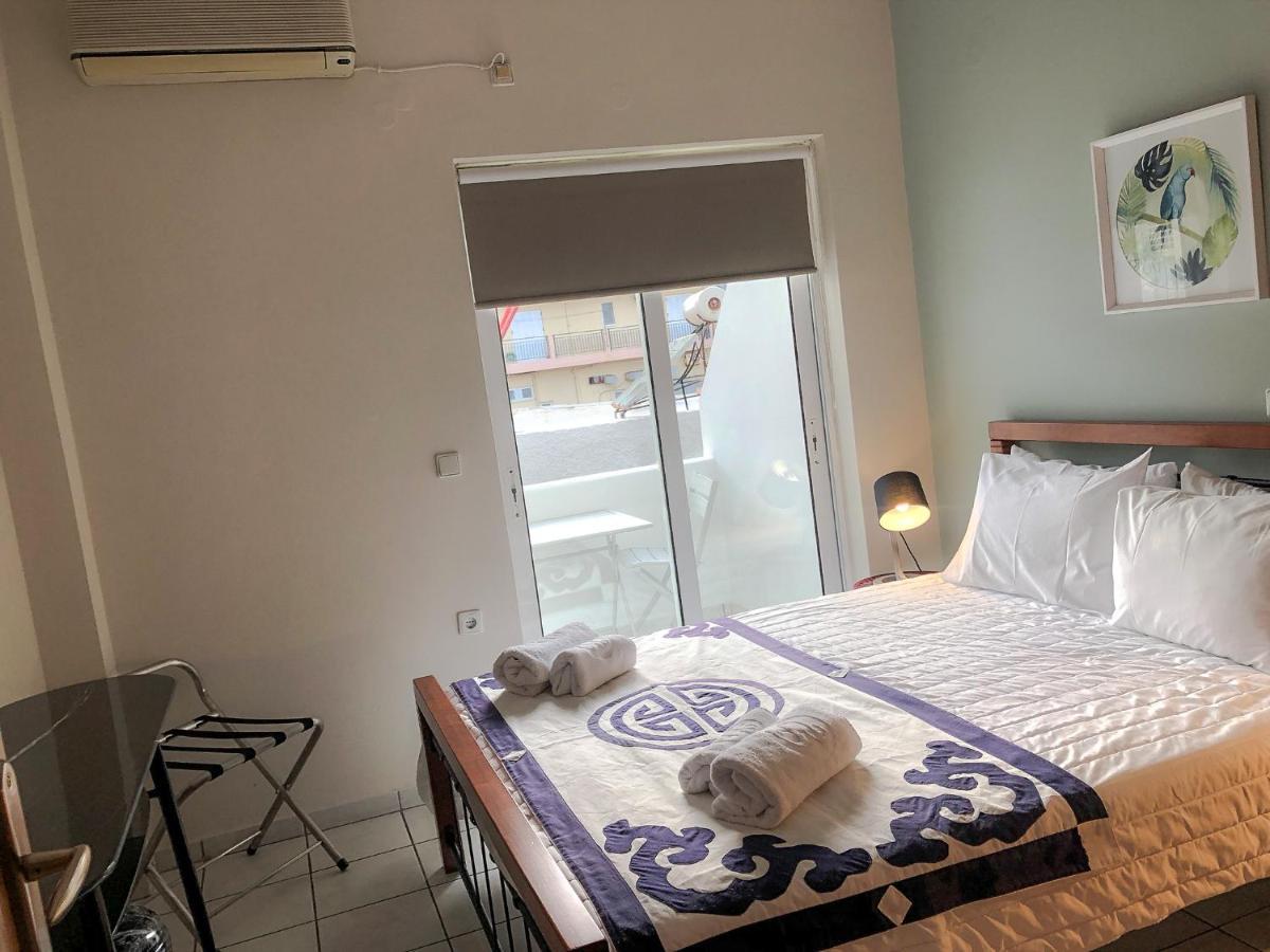 Sofia City Beach Apt. Nea Chora Chania 干尼亞 外观 照片