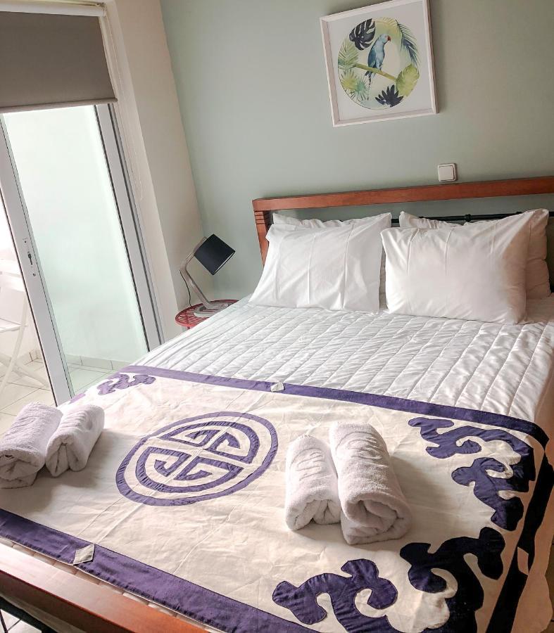 Sofia City Beach Apt. Nea Chora Chania 干尼亞 外观 照片