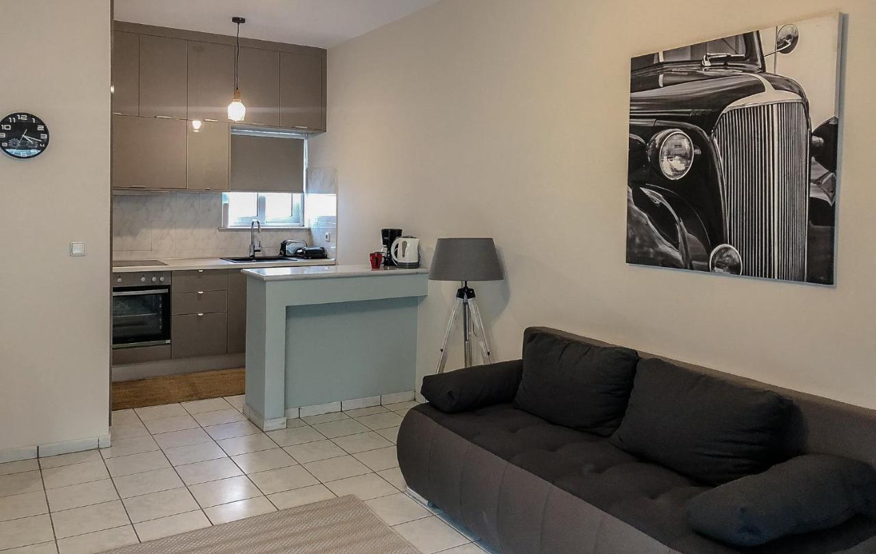 Sofia City Beach Apt. Nea Chora Chania 干尼亞 外观 照片