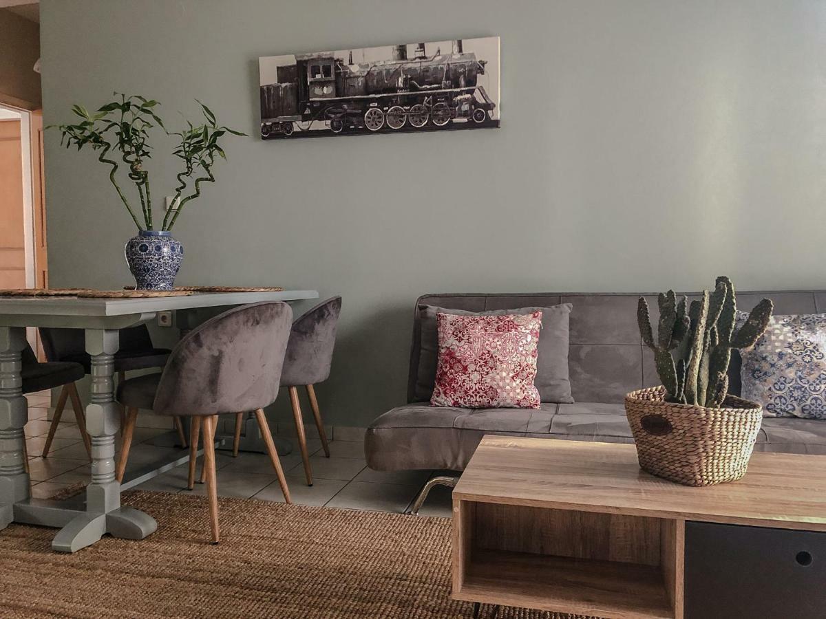 Sofia City Beach Apt. Nea Chora Chania 干尼亞 外观 照片