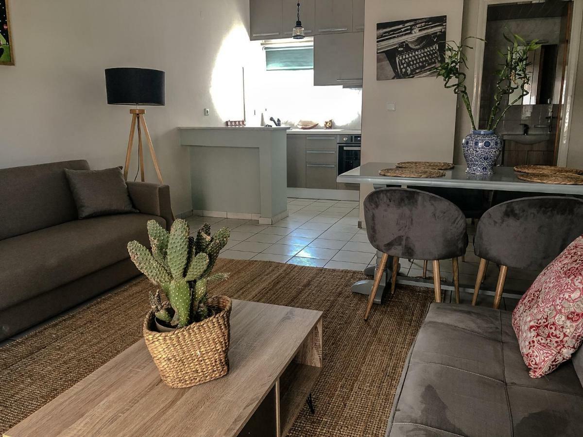 Sofia City Beach Apt. Nea Chora Chania 干尼亞 外观 照片