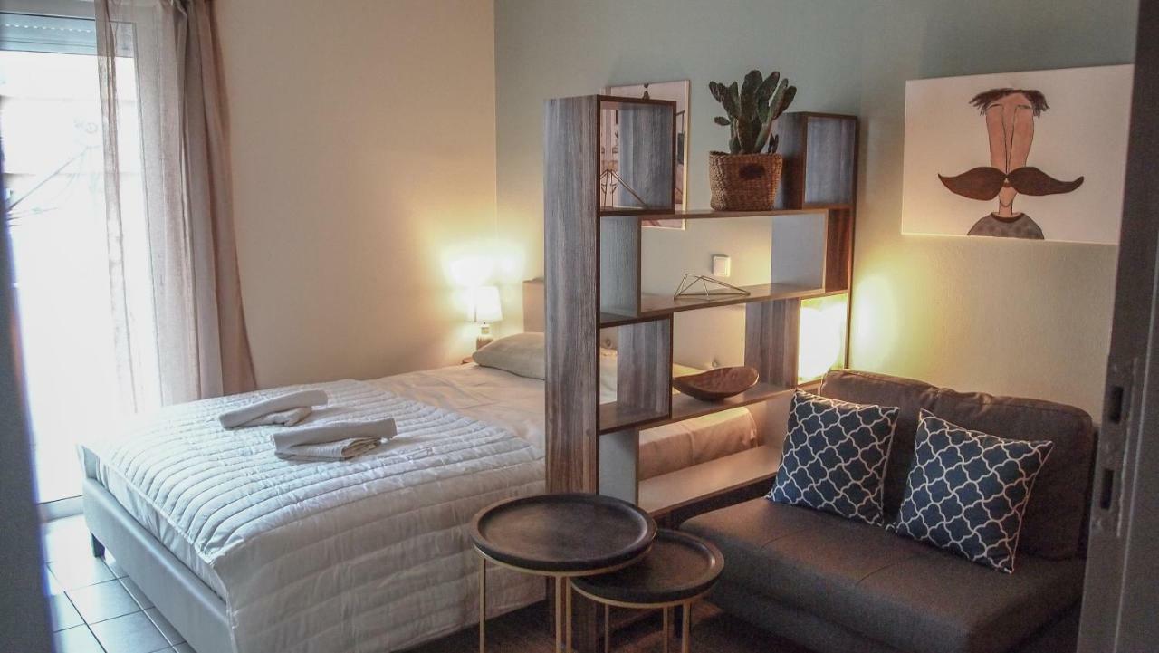 Sofia City Beach Apt. Nea Chora Chania 干尼亞 外观 照片