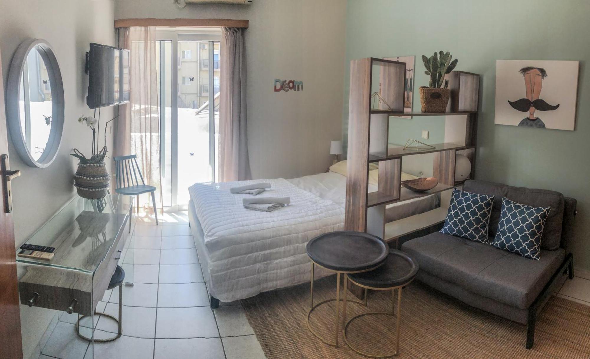 Sofia City Beach Apt. Nea Chora Chania 干尼亞 外观 照片