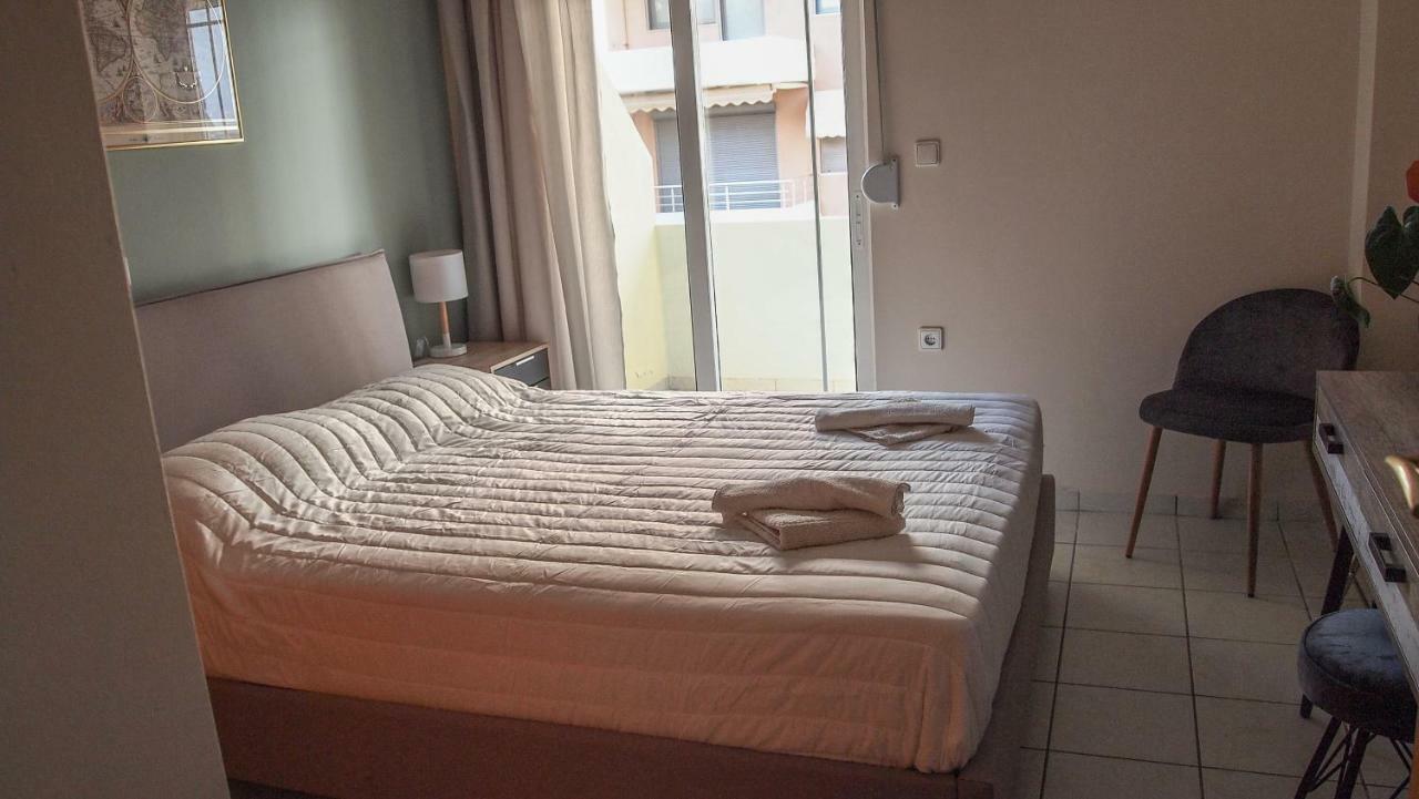 Sofia City Beach Apt. Nea Chora Chania 干尼亞 外观 照片