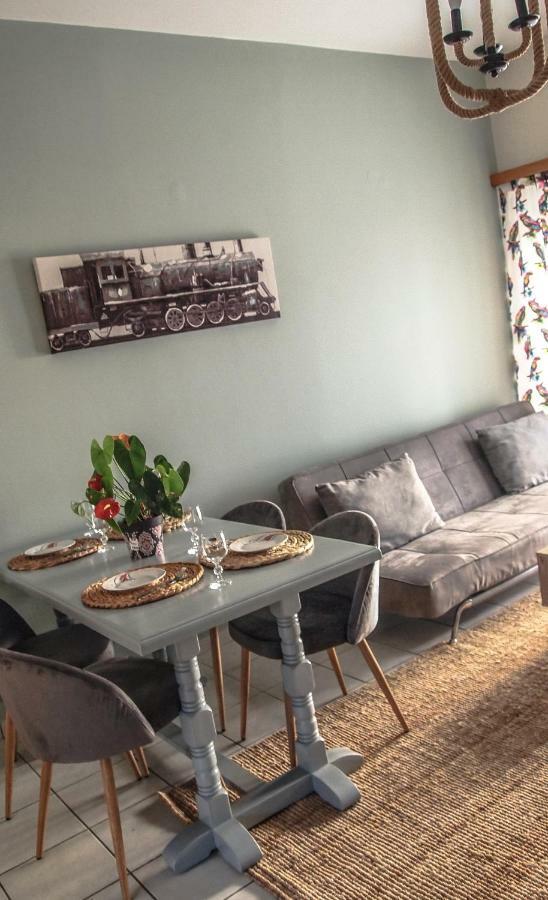 Sofia City Beach Apt. Nea Chora Chania 干尼亞 外观 照片